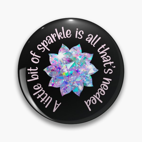 Item preview, Iridescent sparkly flower, A little bit of sparkle is all that's needed designed and sold by Fantacaroo Designs.