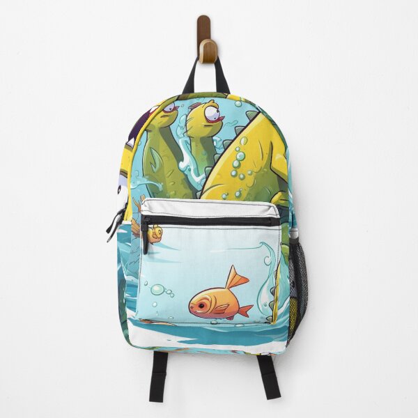 Item preview, Cartoon Sea Monster 8 designed and sold by AstroRisq.
