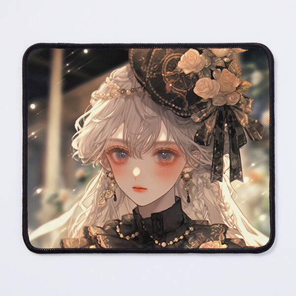 Item preview, Elegant Victorian Antique Anime Girl designed and sold by bubblegoth.