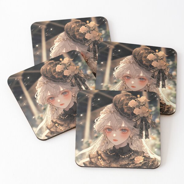 Item preview, Elegant Victorian Antique Anime Girl designed and sold by bubblegoth.