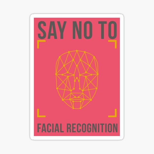 Aperçu de l'œuvre la reconnaissance faciale créée et vendue par Doooriginals.