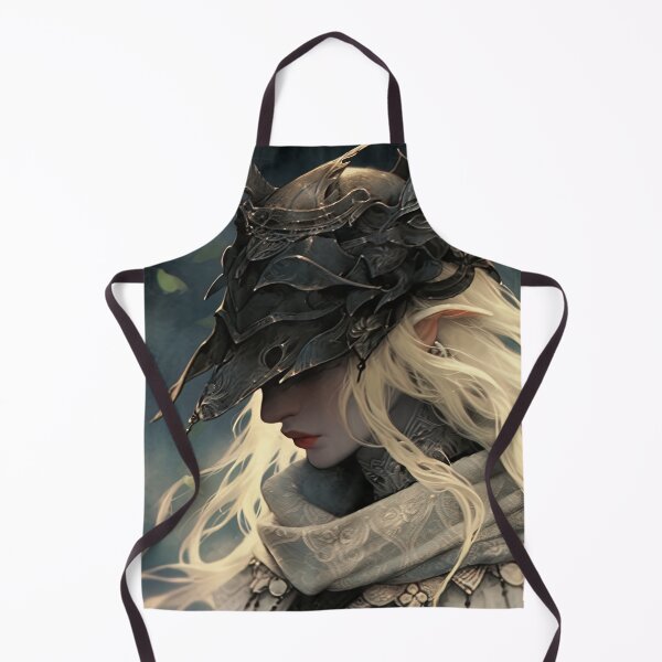 Item preview, Mystic Gothic Evil Elf Warrior Anime Girl designed and sold by bubblegoth.