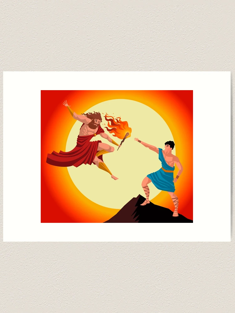 Prometheus Stealing Fire Story