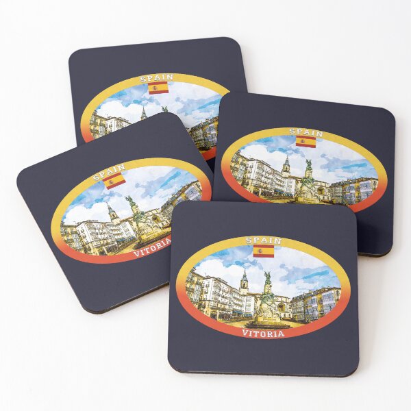 Item preview, Vitoria Spain Travel designed and sold by Thistle-TShop.