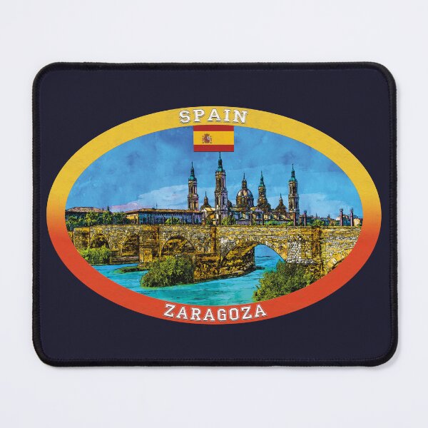 Item preview, Zaragoza Spain Travel designed and sold by Thistle-TShop.