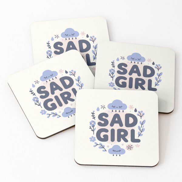 Item preview, Sad Girl designed and sold by thegirlyshoppe.