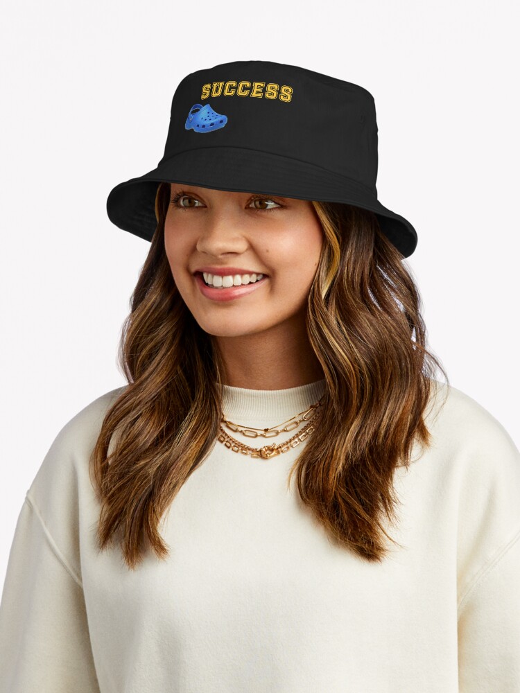 Thumbnail 5 of 6, Bucket Hat, Stride to Success: Crocked Achievement Design designed and sold by rohanharry.
