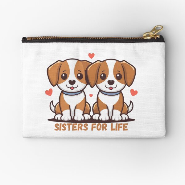 Item preview, Sisters for Life ;Dog Lovers designed and sold by LuxeAnaArt.