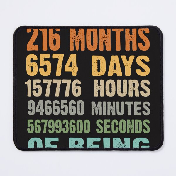 Item preview, 18 Years 216 Months Being Awesome 18Th Birthday Teen Gifts designed and sold by JEFFERYHE.