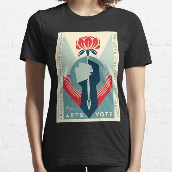 Vista previa del artículo con la obra «Logotipo de Artsvote 2020 - Vertical», diseñado y vendido por Yanagillet.