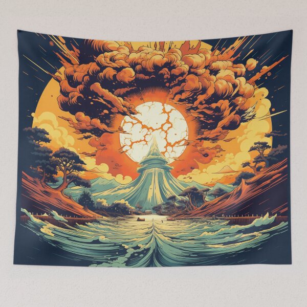 Item preview, Explosion Hokusai 2 designed and sold by AstroRisq.