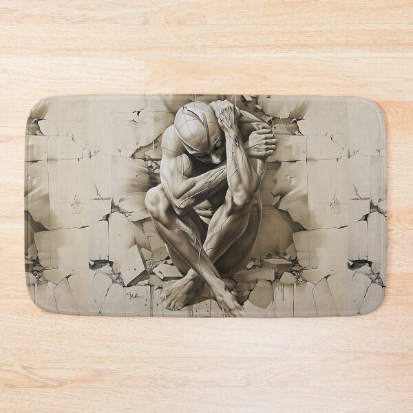Item preview, Humanity And Technology Abstract Art designed and sold by Obsidian Ink by Wilshire.