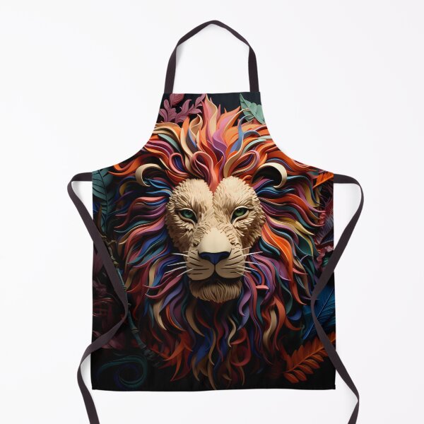 Item preview, Multicolored Lion Art Designed Print designed and sold by mondmakes.