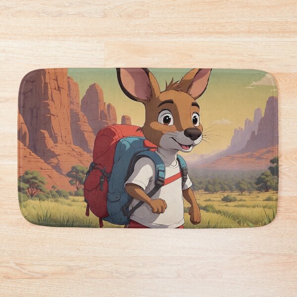 Item preview, Kangaroo on a hike designed and sold by Astralia.