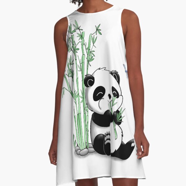 Item preview, Panda Eating Bamboo designed and sold by Shelly Kei.