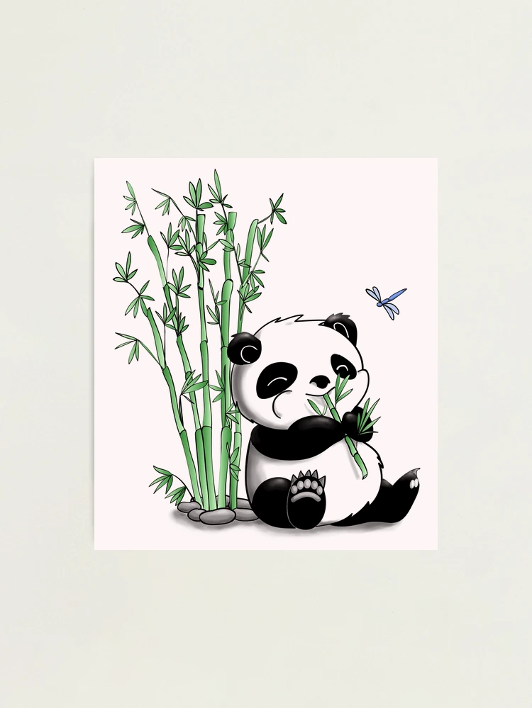 1pc 2D Acryl Niedlichen Panda Auto Rückspiegel Dekorative - Temu