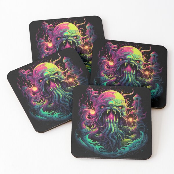 Item preview, Sea Monster Neon Pop Art 5 designed and sold by AstroRisq.