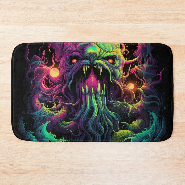 Item preview, Sea Monster Neon Pop Art 5 designed and sold by AstroRisq.