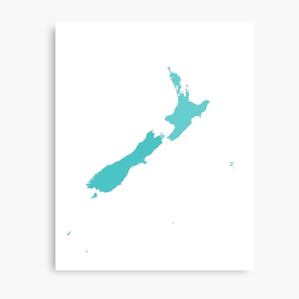 Item preview, New Zealand Love in Teal designed and sold by Maren Misner.