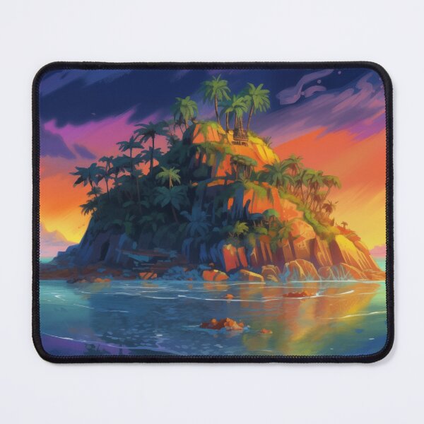 Item preview, Enchanted Island Haven designed and sold by PrintPulseInk.