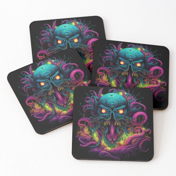 Item preview, Sea Monster Neon Pop Art 7 designed and sold by AstroRisq.