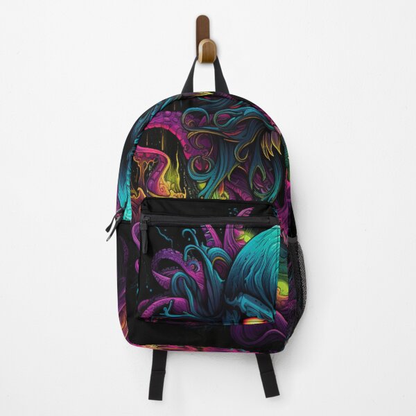 Item preview, Sea Monster Neon Pop Art 7 designed and sold by AstroRisq.