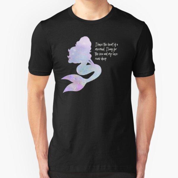 Heart of a Mermaid Slim Fit T-Shirt