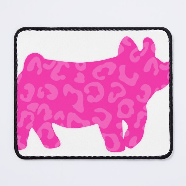 Item preview, Pink leopard print show pig designed and sold by mayceet.