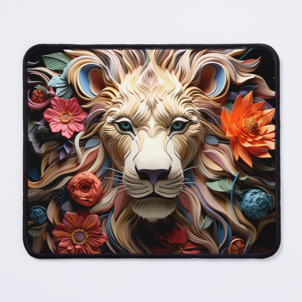 Item preview, Unique Lion Art Designed Print designed and sold by mondmakes.