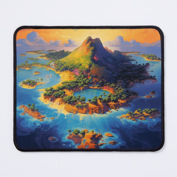 Item preview, Island Cluster designed and sold by PrintPulseInk.