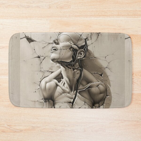 Item preview, Humanity And Technology Abstract Art designed and sold by Obsidian Ink by Wilshire.
