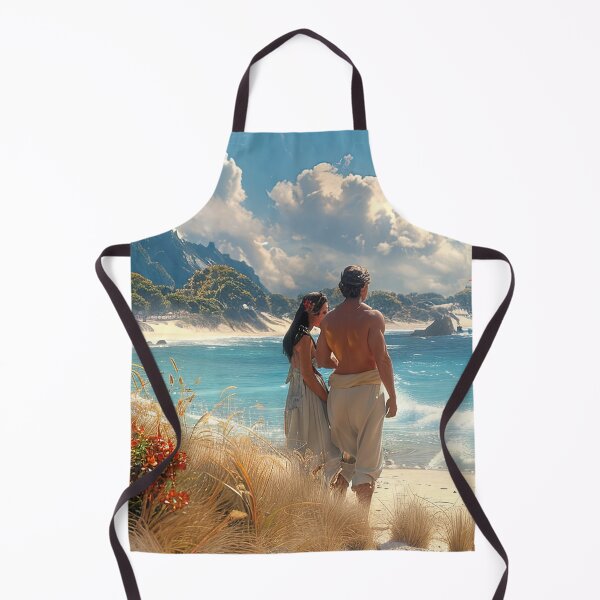 Item preview, Romantic walk on a secluded beach designed and sold by TheOosh.