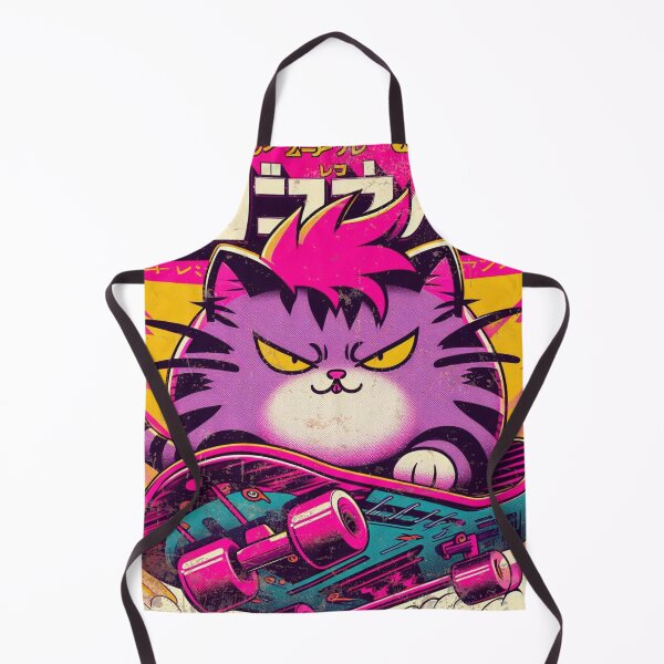 Item preview, Skateboarding Cat: Japanese Style designed and sold by IAPICTURE.