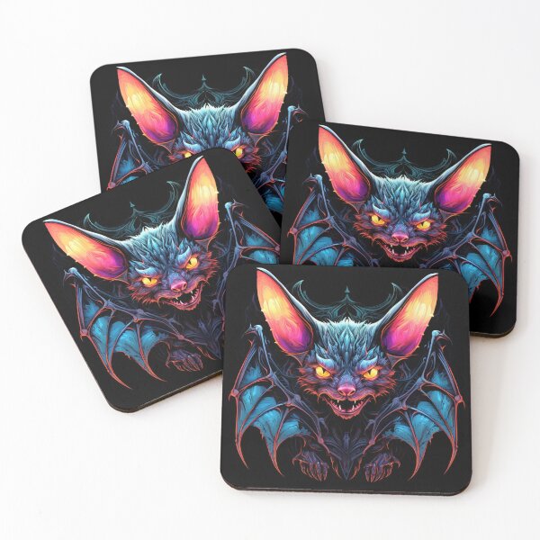 Item preview, Bat Neon Art 3 designed and sold by AstroRisq.