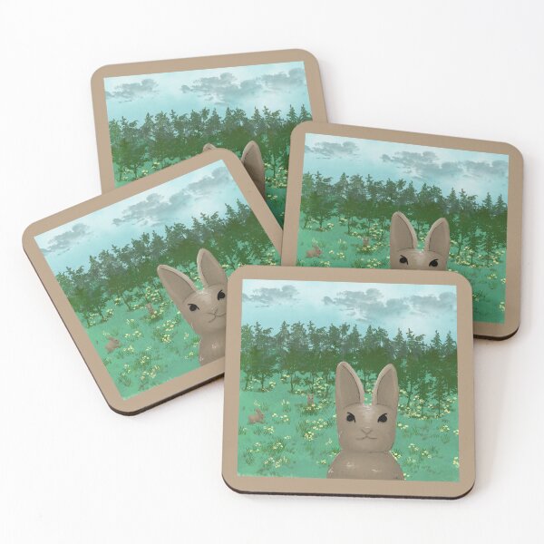 Item preview, Rabbit Field designed and sold by DebonairDruid.