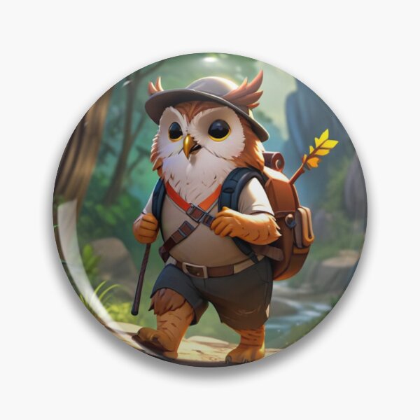 Item preview, Owl on hike designed and sold by Astralia.