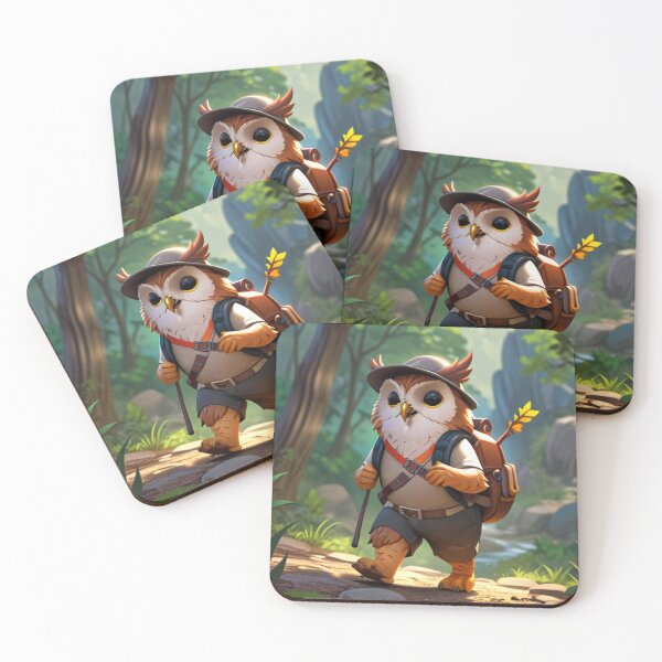 Item preview, Owl on hike designed and sold by Astralia.