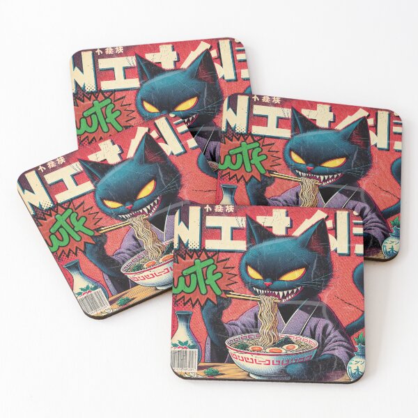 Item preview,  Black Cat: Vintage Ramen designed and sold by IAPICTURE.