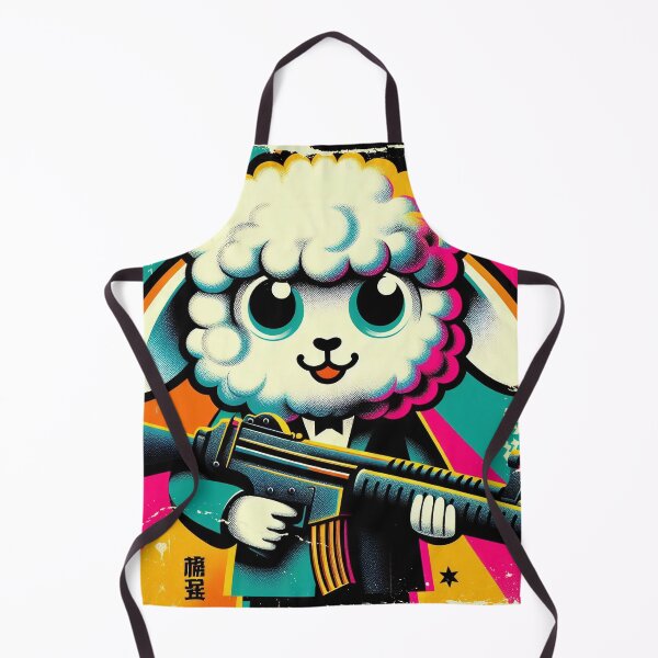 Item preview,  Retro Military sheep designed and sold by IAPICTURE.