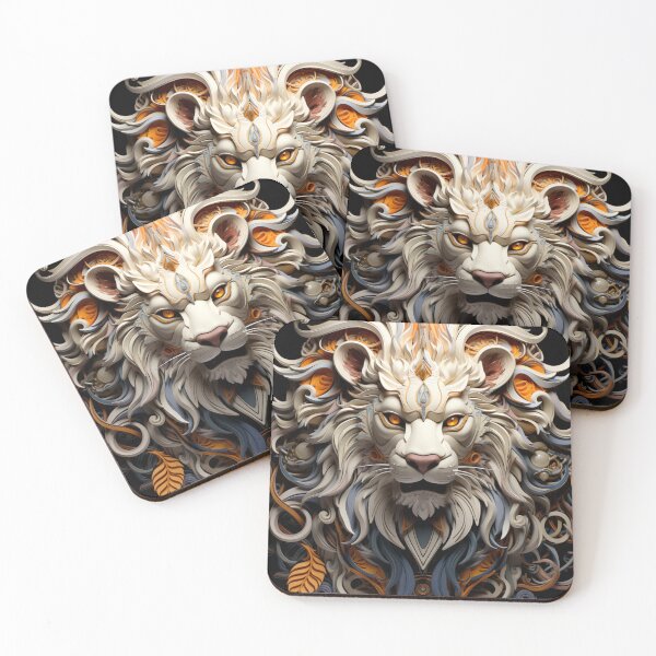 Item preview, Majestic 3D Style Lion Designed Print designed and sold by mondmakes.