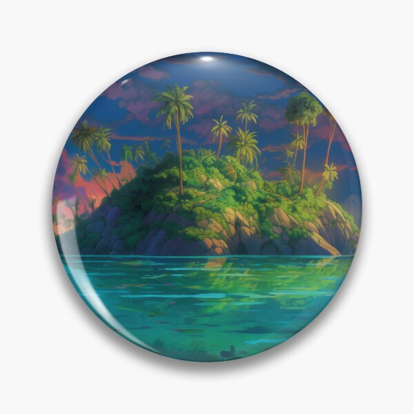 Item preview, Midnight Isle designed and sold by PrintPulseInk.