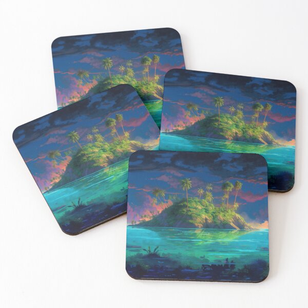 Item preview, Midnight Isle designed and sold by PrintPulseInk.