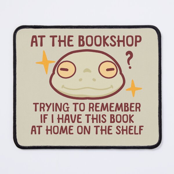 Item preview, Me checking if I have this book on my bookshelf funny designed and sold by Kawabijutsu21.