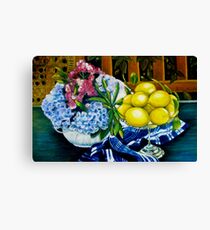 Still LIfe - Oil Painting Canvas Print