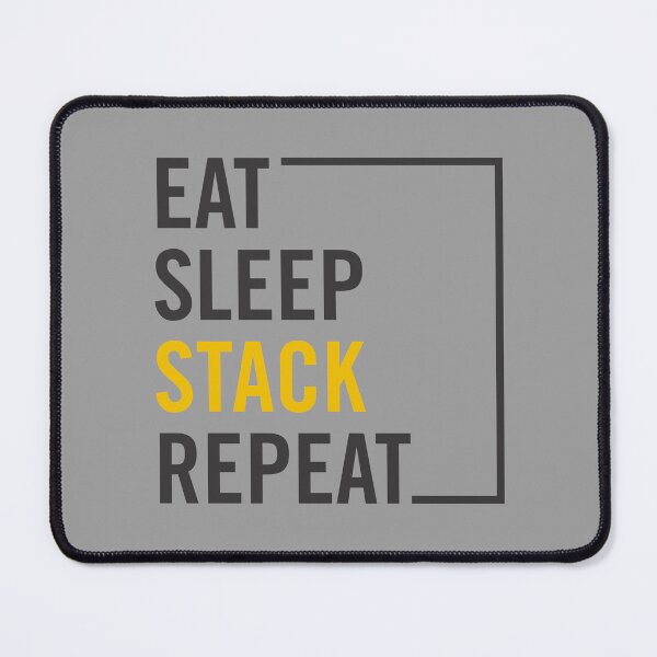Item preview, "Eat, Sleep, Stack, Repeat: Funny Adventures in Competitive Cup Stacking - Stacking Cups, Speed Stacker, Sport Stacker, Stacking!" designed and sold by artworkathome.