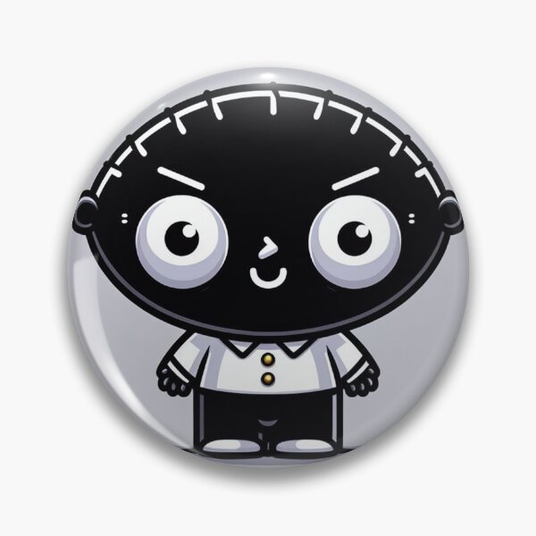 Item preview, black and white Stewie photograph designed and sold by SaraDatCool.