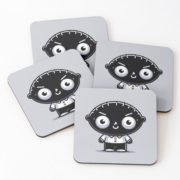 Item preview, black and white Stewie photograph designed and sold by SaraDatCool.