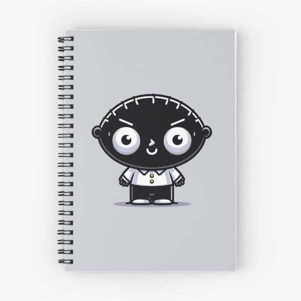 Item preview, black and white Stewie photograph designed and sold by SaraDatCool.