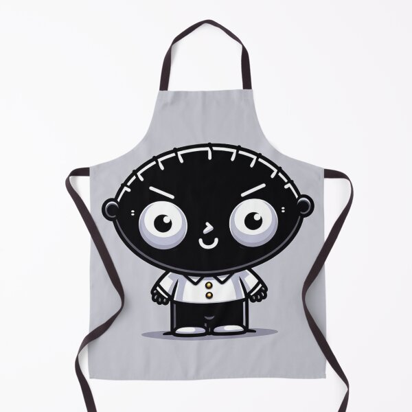 Item preview, black and white Stewie photograph designed and sold by SaraDatCool.