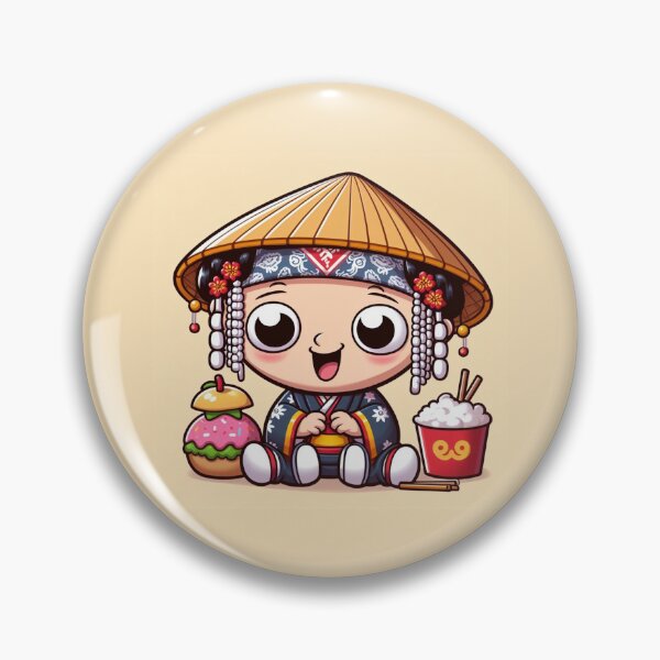 Item preview, Oriental Stewie Sticker designed and sold by SaraDatCool.